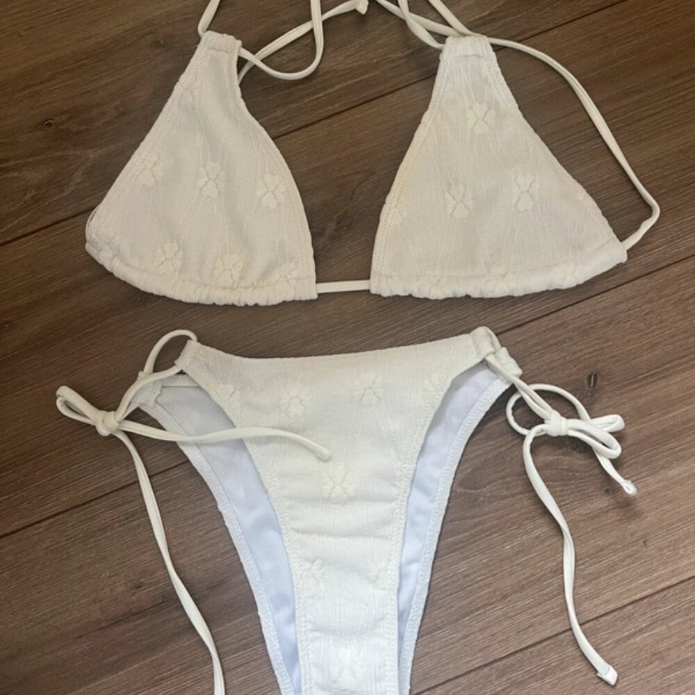 White bikini xs